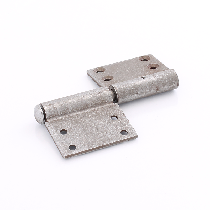 Kanthængsel med huller, stål, L=131,4, B=100, T=4