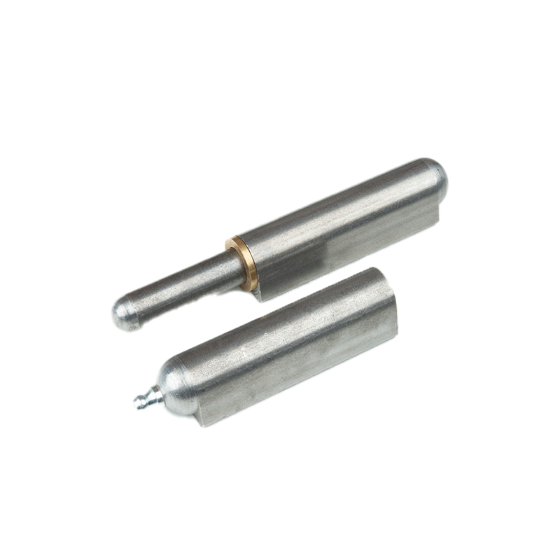 Svejsehængsel, stål, dråbeformet, m/ smørenippel, L=60, B=12