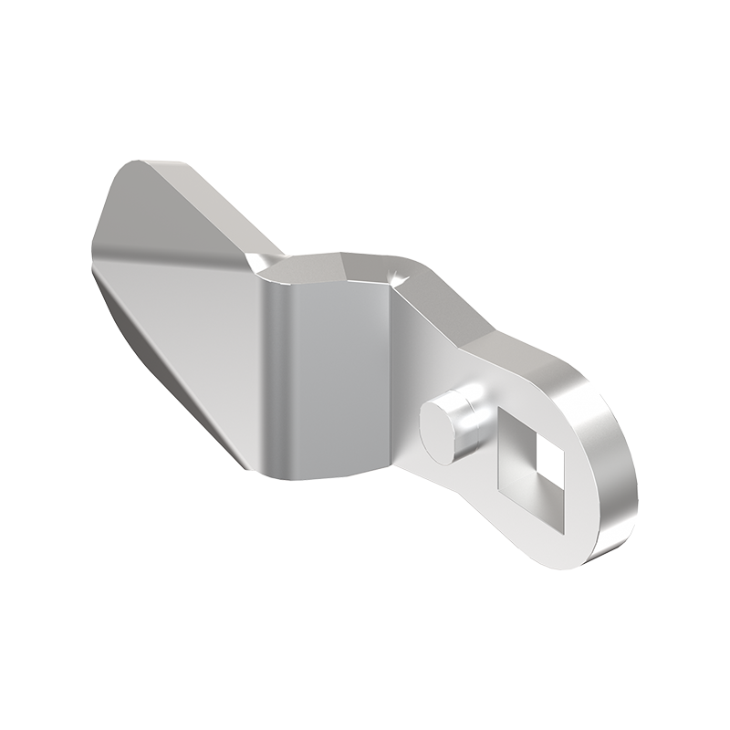 Tunge, standard, rustfrit stål, L=45, B=19, offset højde=-8 mm