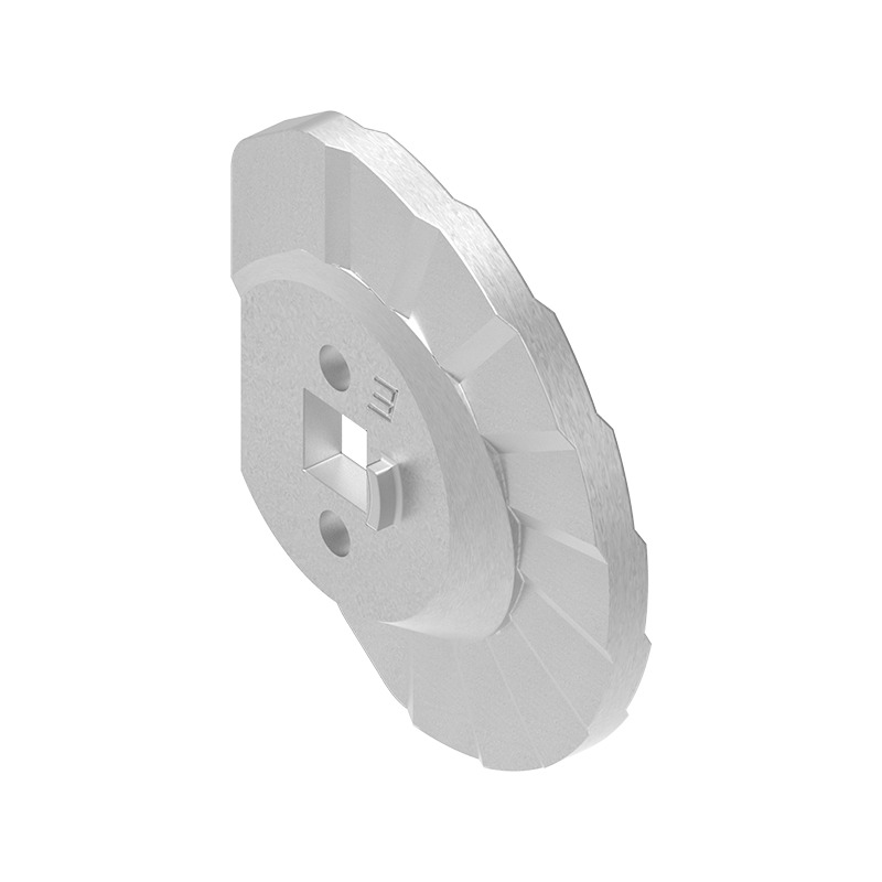 Tunge, trappetunge, trykstøbt zink, D=60, offset højde=9 mm
