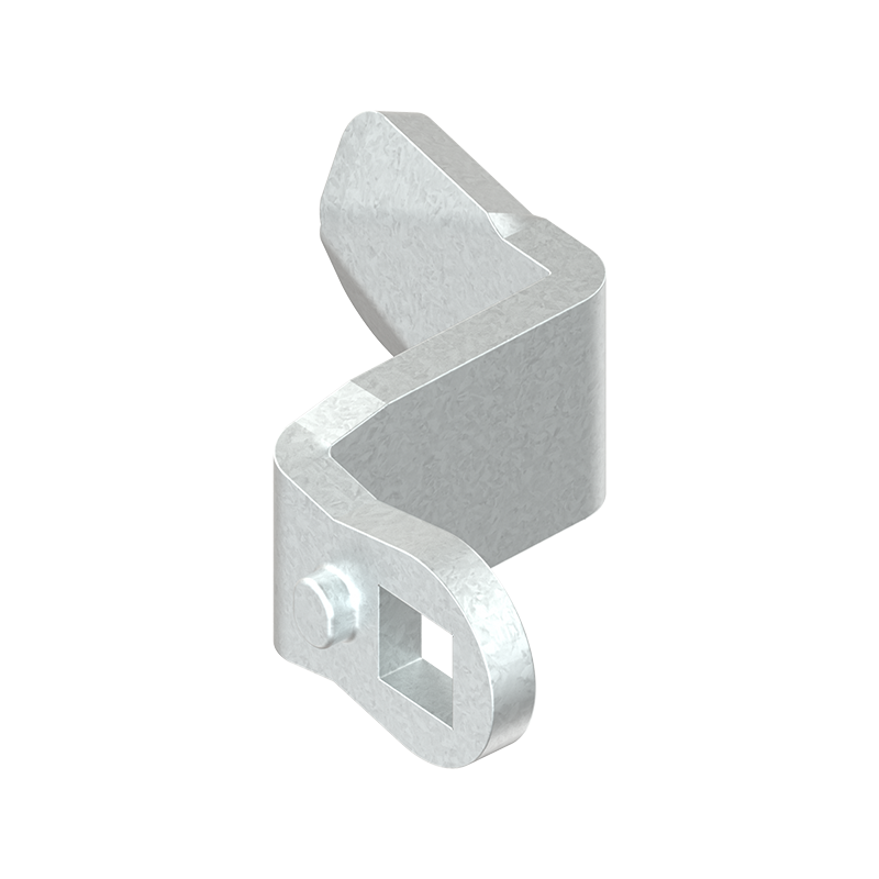 Tunge, standard, stål, L=45, B=19, offset højde=29 mm