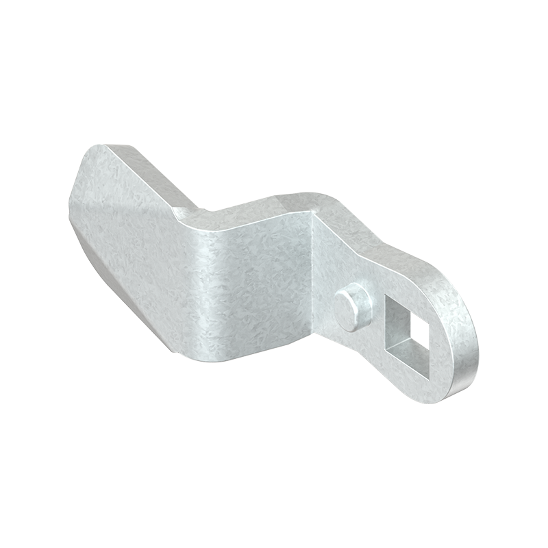 Tunge, standard, stål, L=53, B=19, offset højde=-16 mm