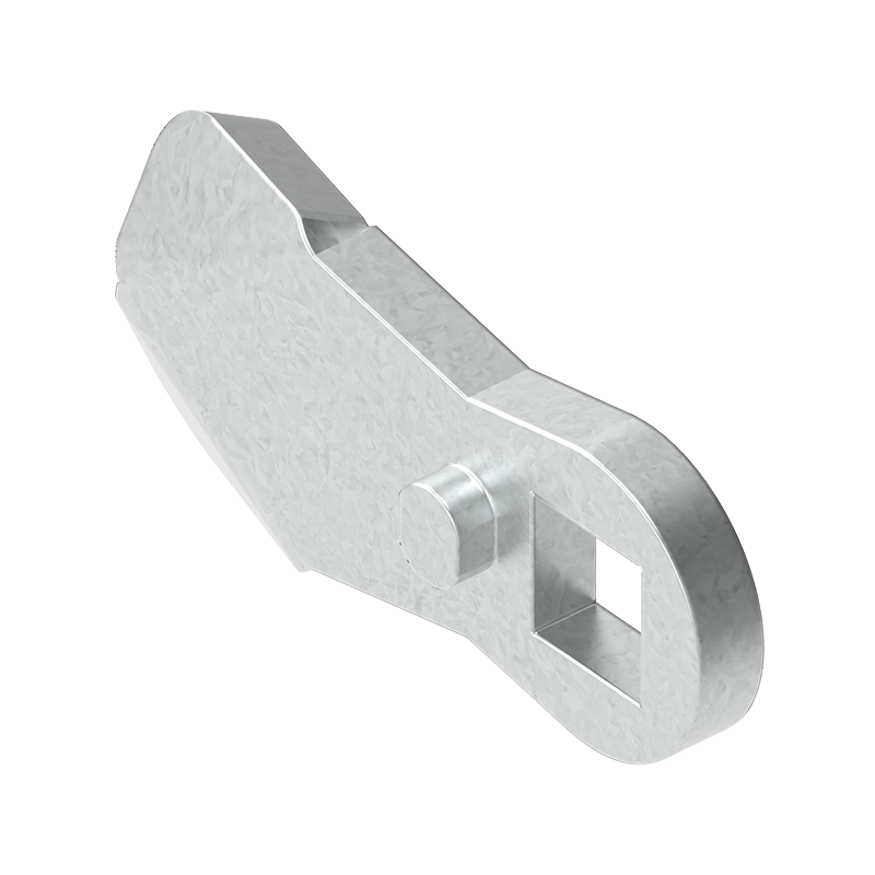 Tunge, standard, stål, L=25, B=19, offset højde=0 mm