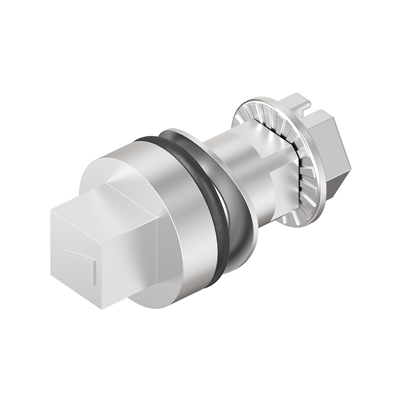 Indsats, firkant 8, rustfrit stål