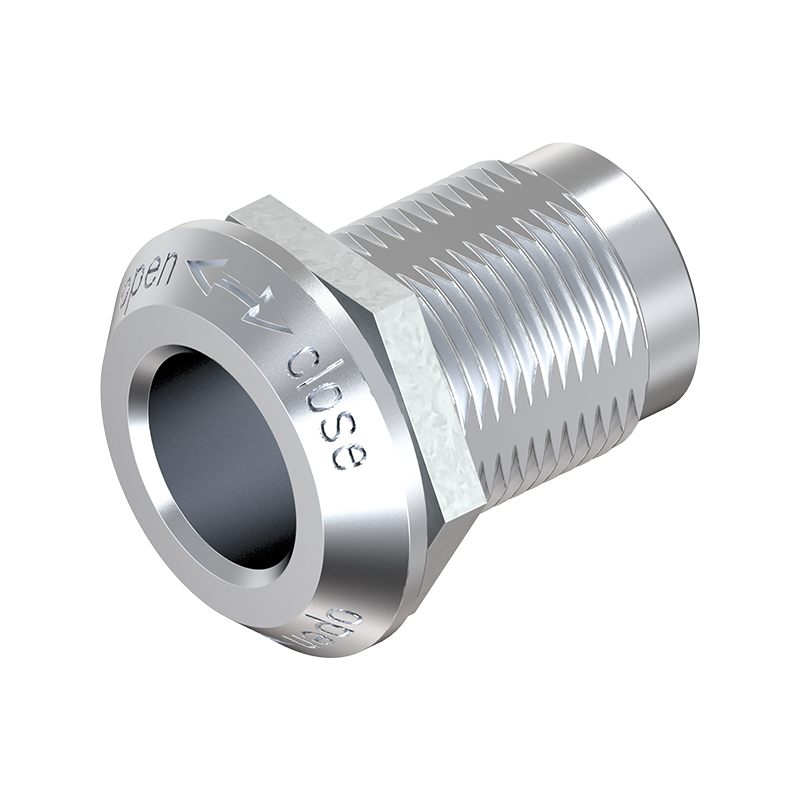 Låsehus, standard, trykstøbt zink, D=32, GH=30, pladetykkelse=1,5-20 mm