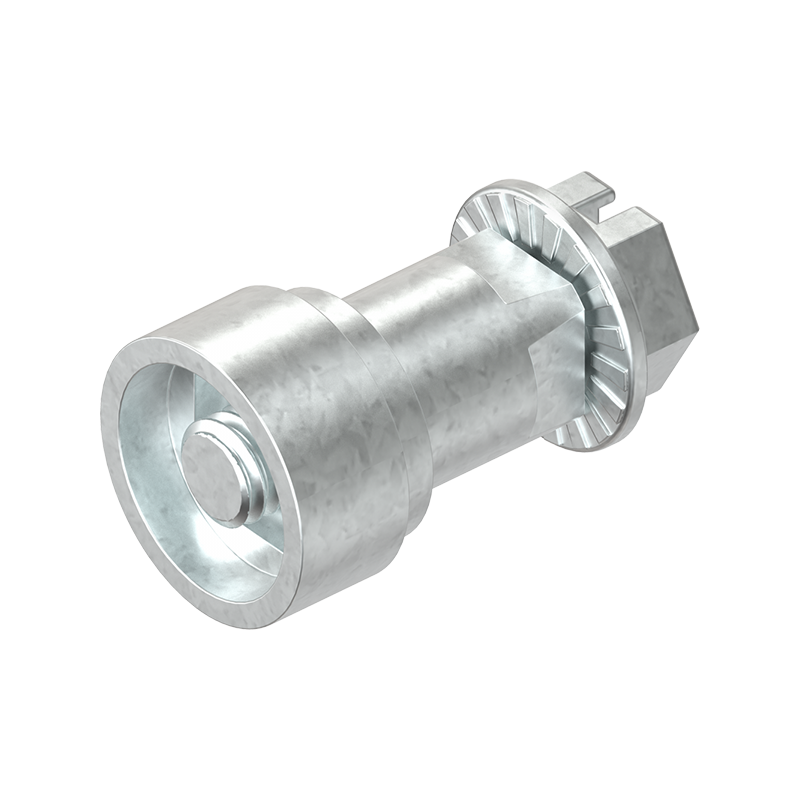 Adapter, trykstøbt zink, GH=30mm