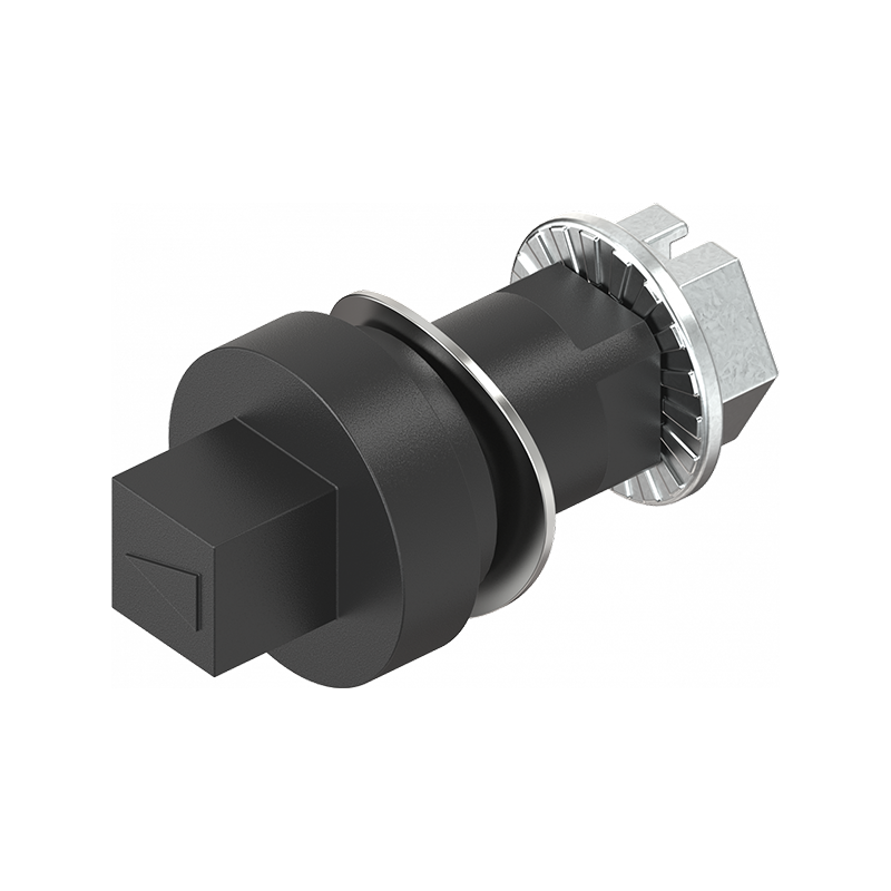 Indsats, firkant 7, glasfiberforstærket polyamid