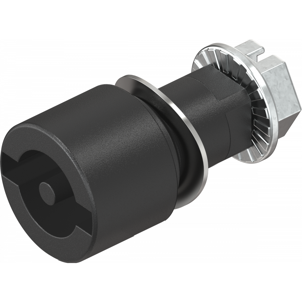 Indsats, din 3, glasfiberforstærket polyamid