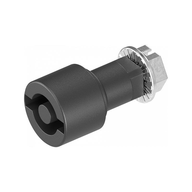 Indsats, din 5, glasfiberforstærket polyamid