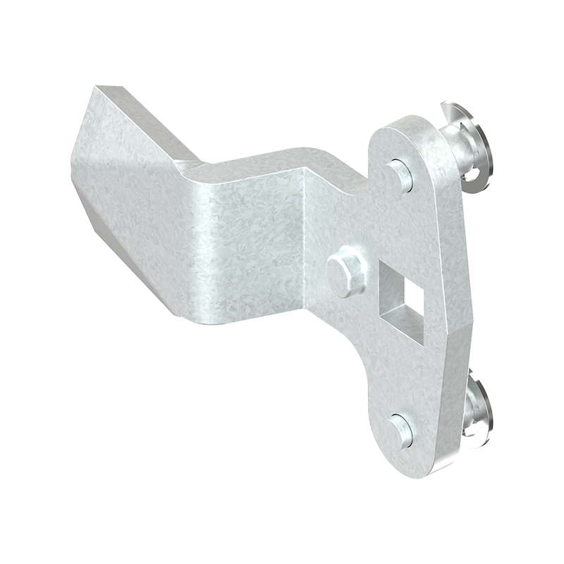 Tunge, stangtræk, stål, L=45, B=20, offset højde=-12 mm