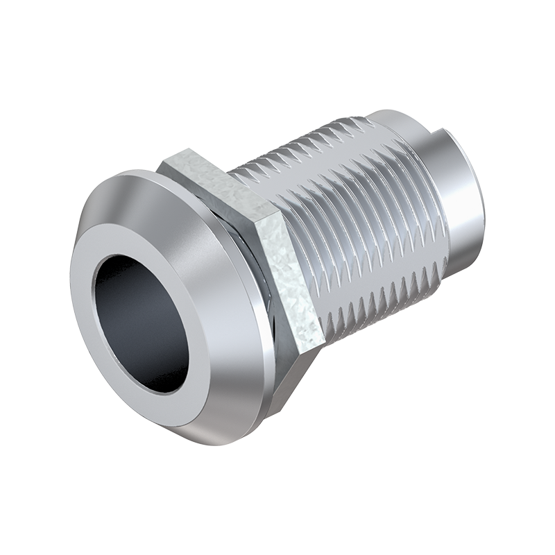 Låsehus, standard, trykstøbt zink, D=32, GH=36, pladetykkelse=1,5-26 mm