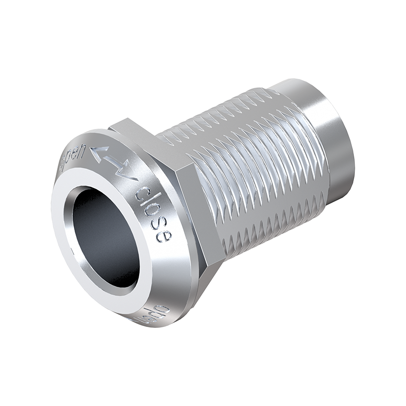 Låsehus, standard, trykstøbt zink, D=32, GH=36, pladetykkelse=1,5-26 mm