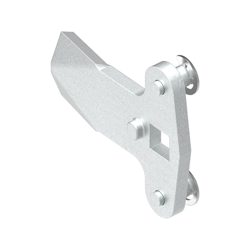 Tunge, stangtræk, stål, L=45, B=20, offset højde=0 mm