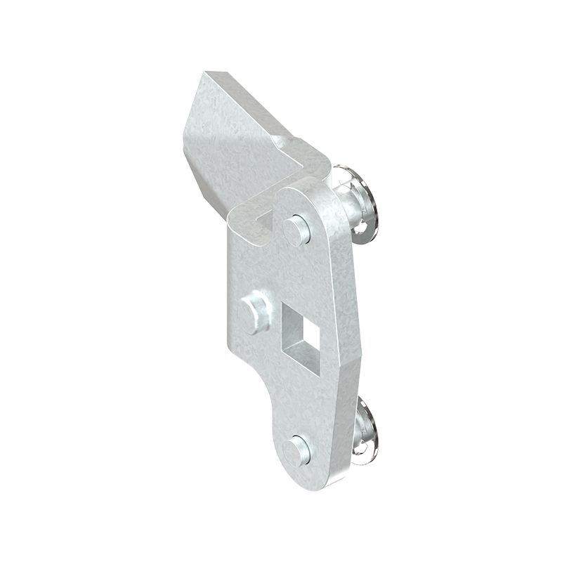 Tunge, stangtræk, stål, L=45, B=20, offset højde=16 mm