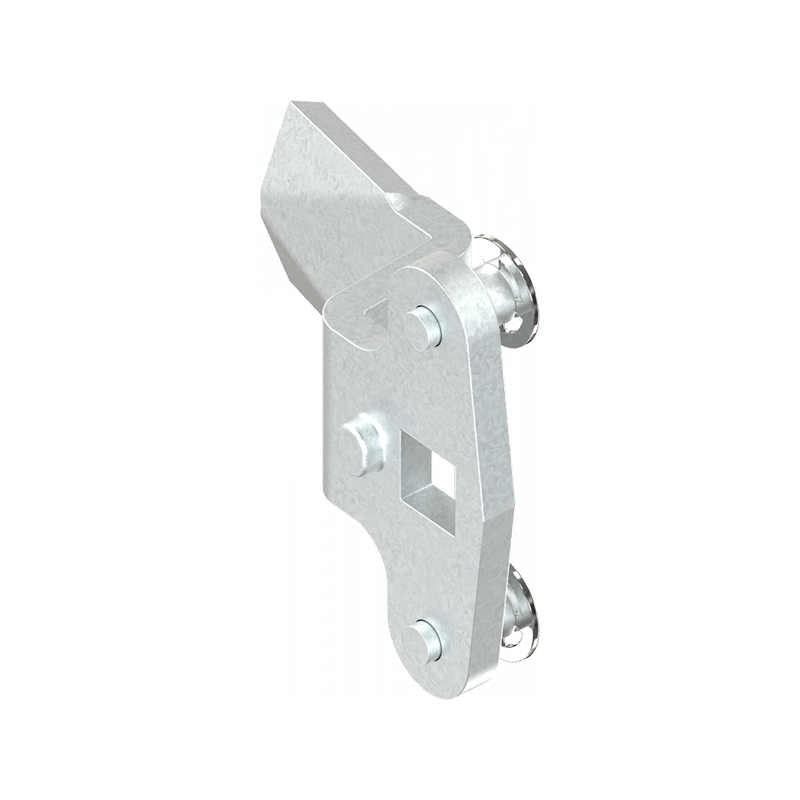 Tunge, stangtræk, stål, L=45, B=20, offset højde=17 mm