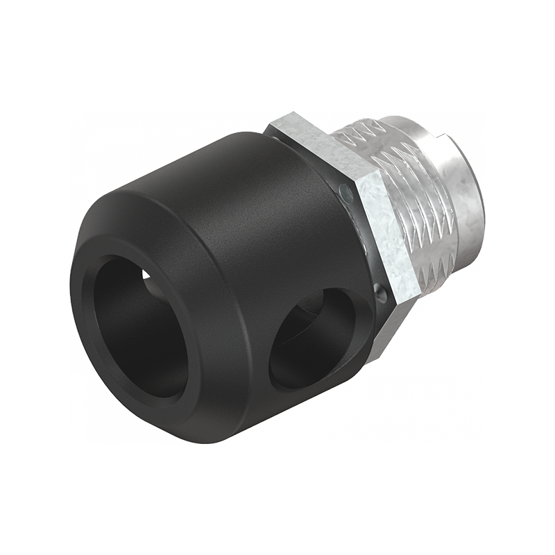 Låsehus, hængelås, trykstøbt zink, D=32, GH=, pladetykkelse=mm