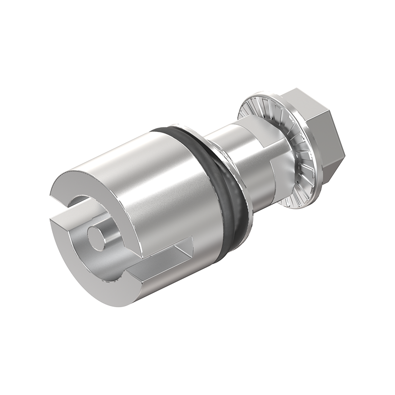 Indsats, din 3, syrefast stål