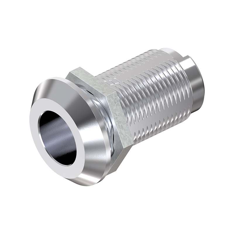 Låsehus, standard, trykstøbt zink, D=32, GH=40, pladetykkelse=1,5-30 mm