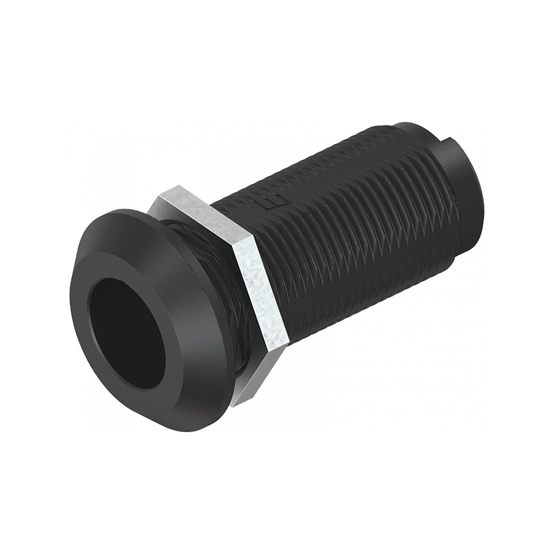 Låsehus, standard, glasfiberforstærket polyamid, D=32, GH=50, pladetykkelse=1,5-40 mm