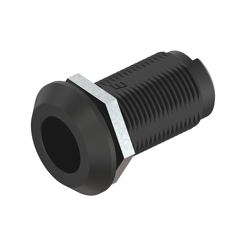 Låsehus, standard, glasfiberforstærket polyamid, D=32, GH=40, pladetykkelse=1,5-30 mm