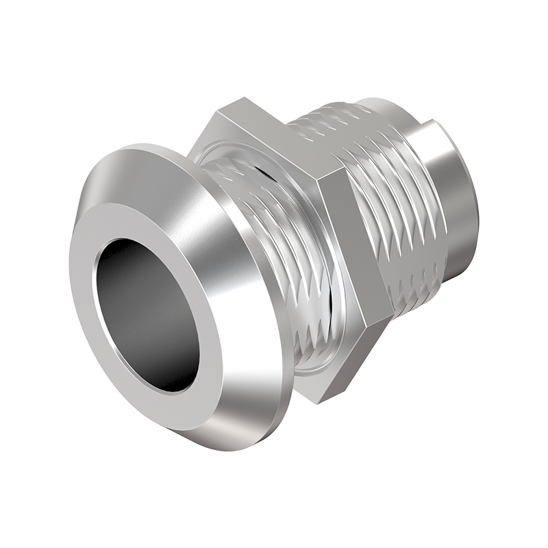 Låsehus, standard, syrefast stål, D=32, GH=30, pladetykkelse=1,5-20 mm