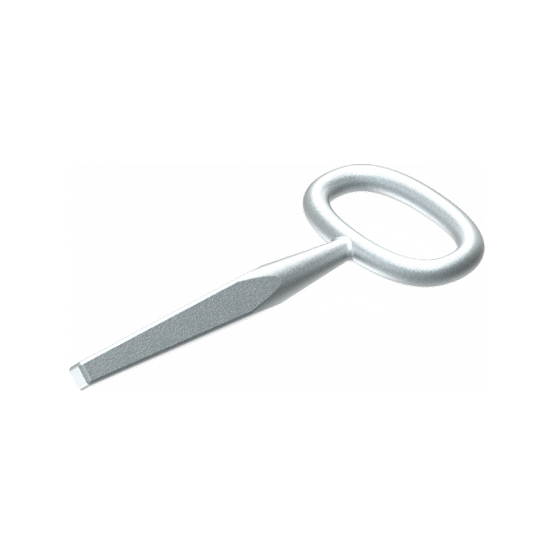 Nøgle, stål, udvendig firkant 6-9,5, L=100