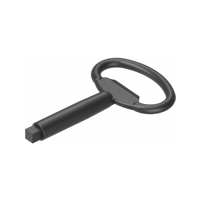 Nøgle, trykstøbt zink, udvendig firkant 6, L=85,5