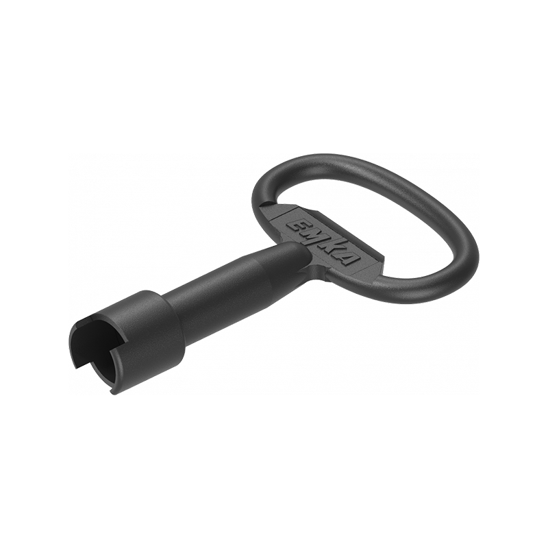 Nøgle, trykstøbt zink, kronekontur, L=85