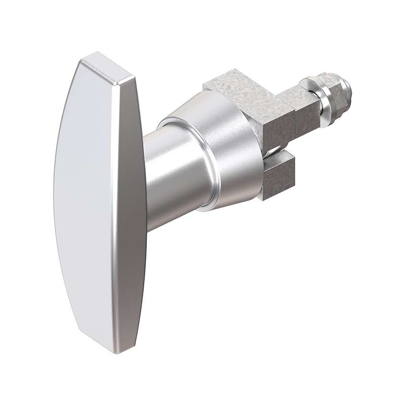 T-greb, trykstøbt zink, påsvejsning, L=78, A-mål=20, Uden lås