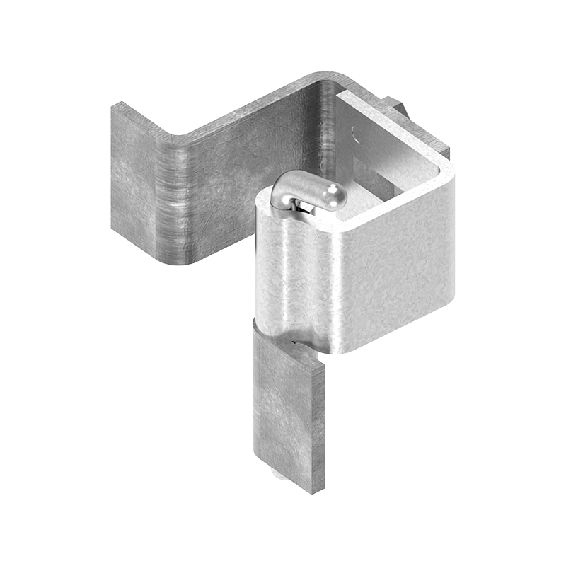 Kabinethængsel, stål, indvendig skjult, løs dorn, L=60, B=71,5, H=50