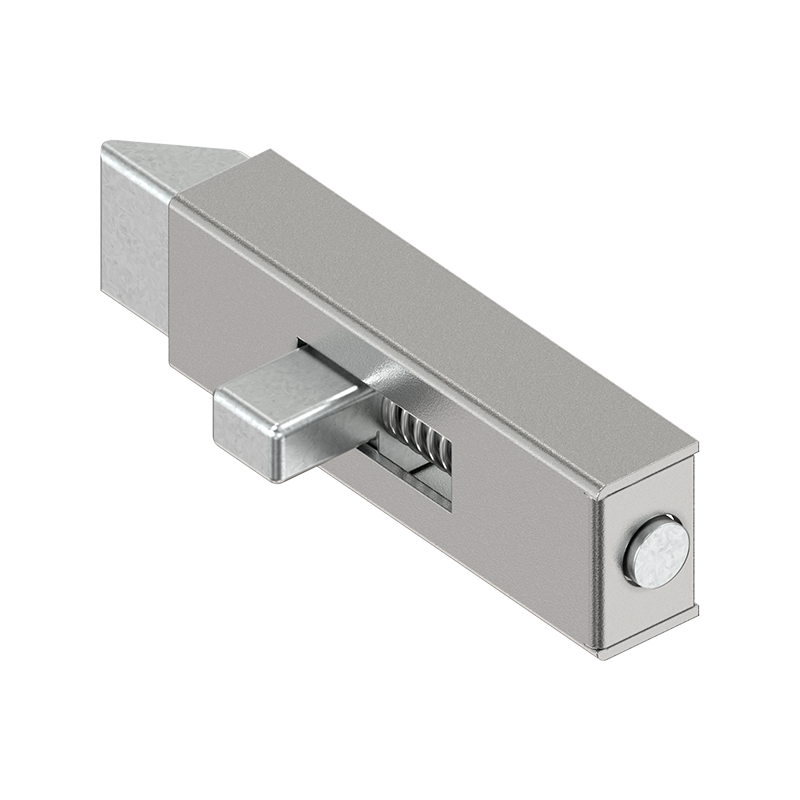 Smæklås, stål, påsvejsning, længde=60, bredde=16, højde=18,8, udgave 2