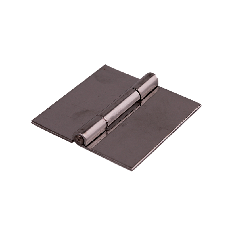 Kanthængsel uden huller, rustfrit stål, L=40, B=38,5, T=1