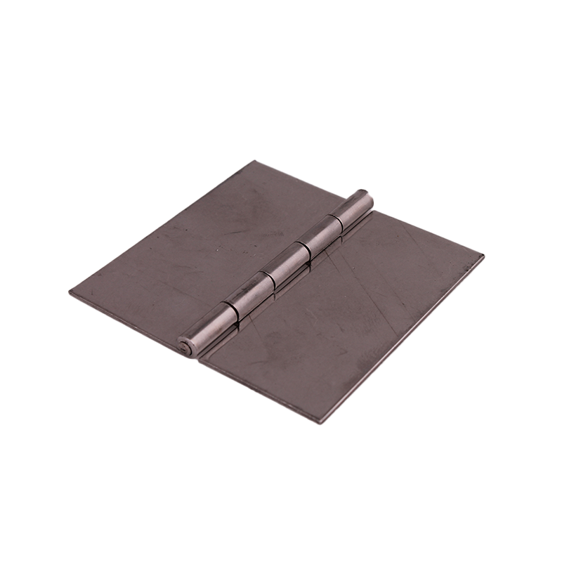 Kanthængsel uden huller, rustfrit stål, L=80, B=80, T=1,5