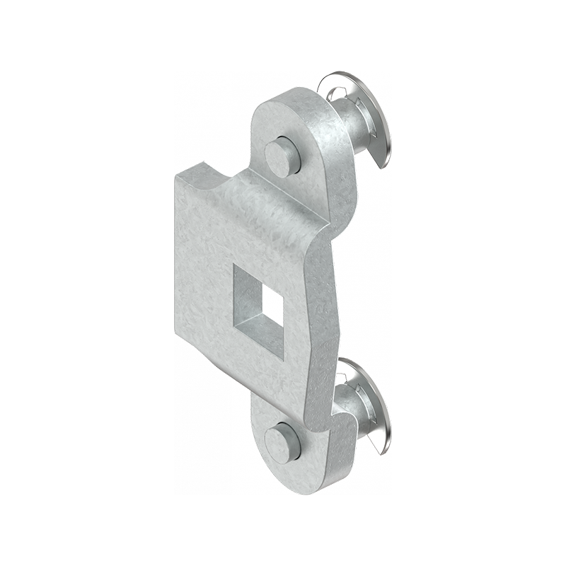 Tunge, stangtræk, stål, L=, B=, offset højde= mm.