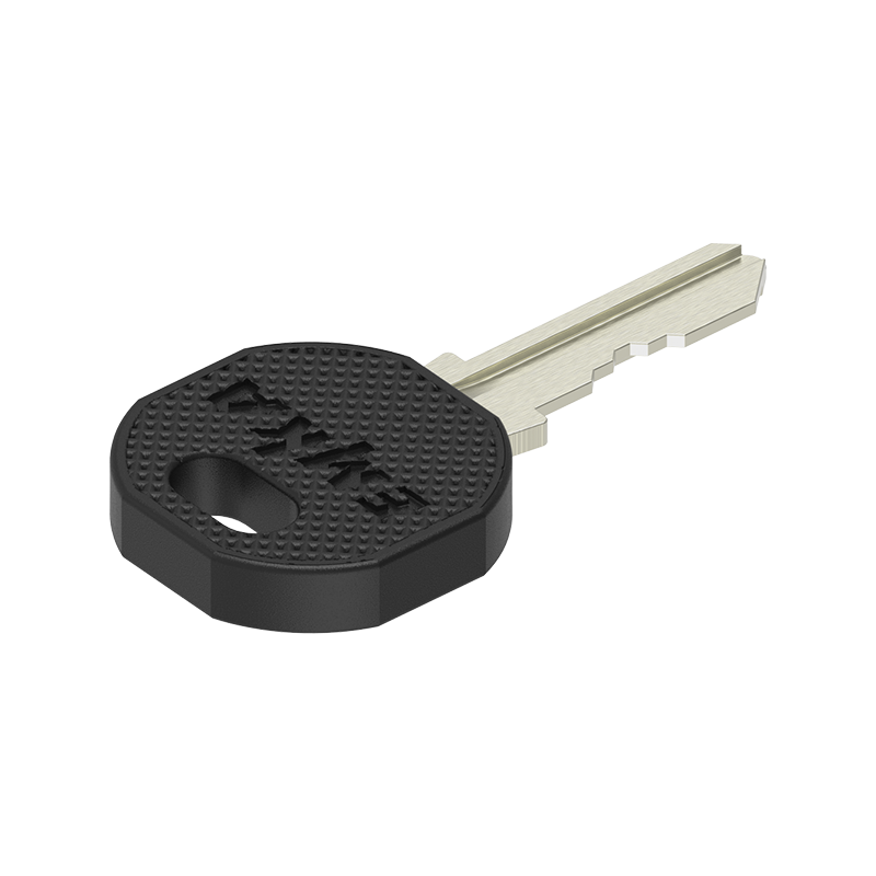 Nøgle, nysølv, L=49