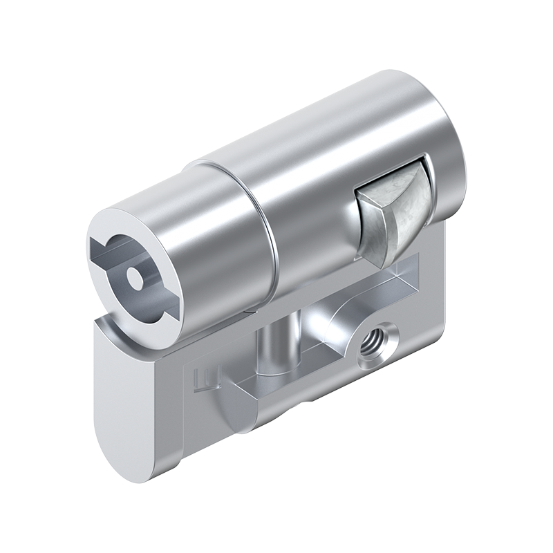 Profilhalvcylinder, trykstøbt zink, din 3, L=40