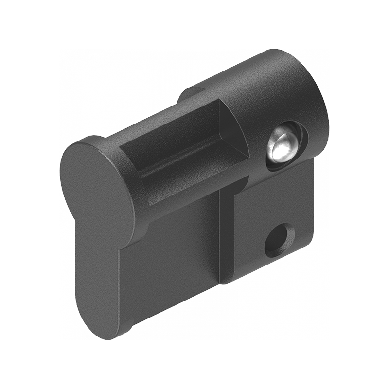 Blindcylinder, glasfiberforstærket polyamid, L=37, A-mål=30