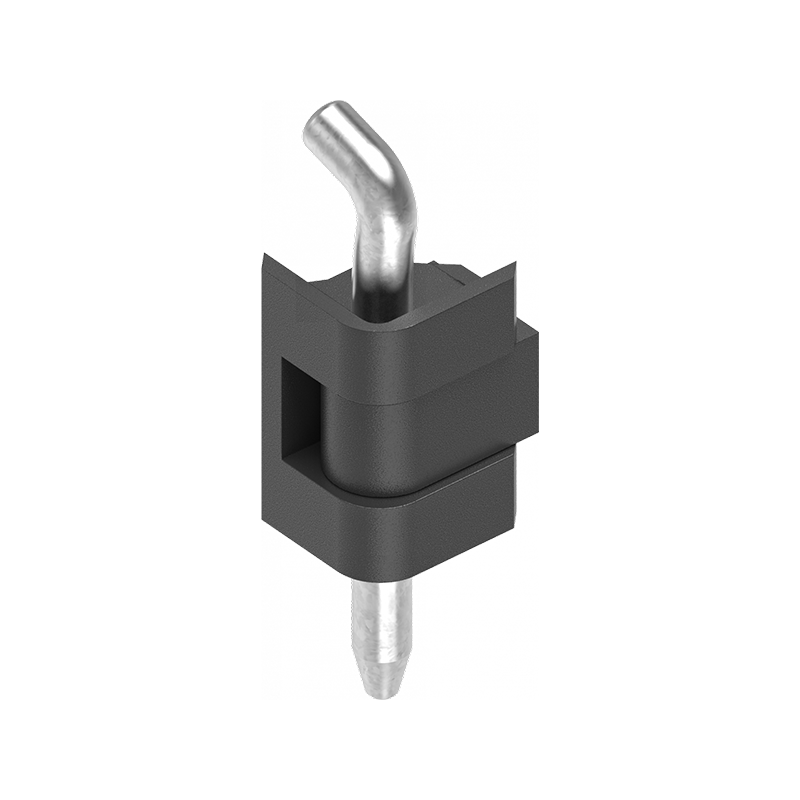 Kabinethængsel, trykstøbt zink, udvendig synlig, løs dorn, L=30, B=19, H=22