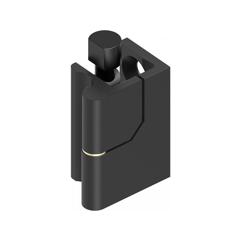 Kabinethængsel, højre, trykstøbt zink, udvendig synlig, lift off dorn, L=40, B=20, H=30