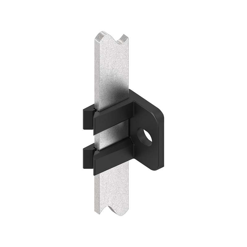 Stangføring, glasfiberforstærket polyamid, L=26, B=22,5, H=22