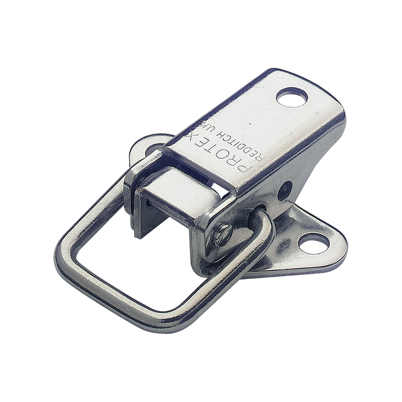 Snaplås, rustfrit stål, L=45, B=38,1, H=13,1, ikke justerbar