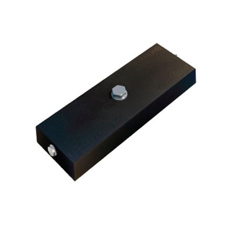 Gummi indstøbt magnet, firkantet, M6, H=17mm , F=700N