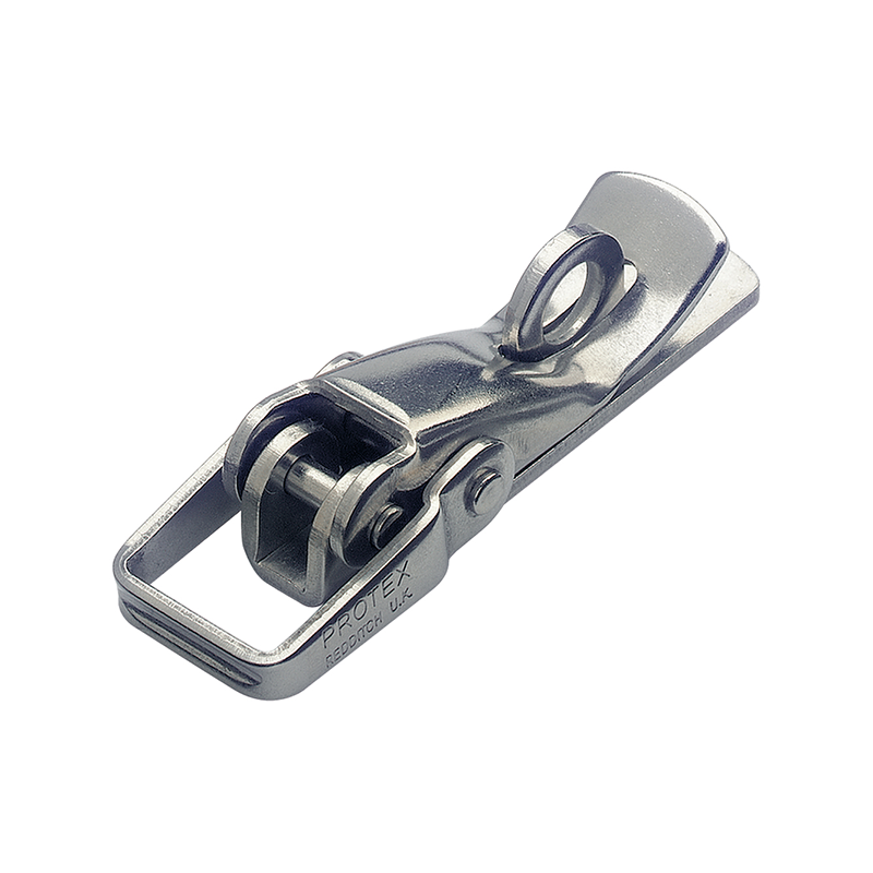 Snaplås, rustfrit stål, L=64,2, B=18,5, H=14,2, ikke justerbar