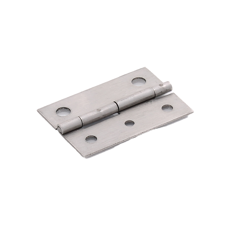 Kanthængsel med huller, rustfrit stål, L=45, B=31, T=1