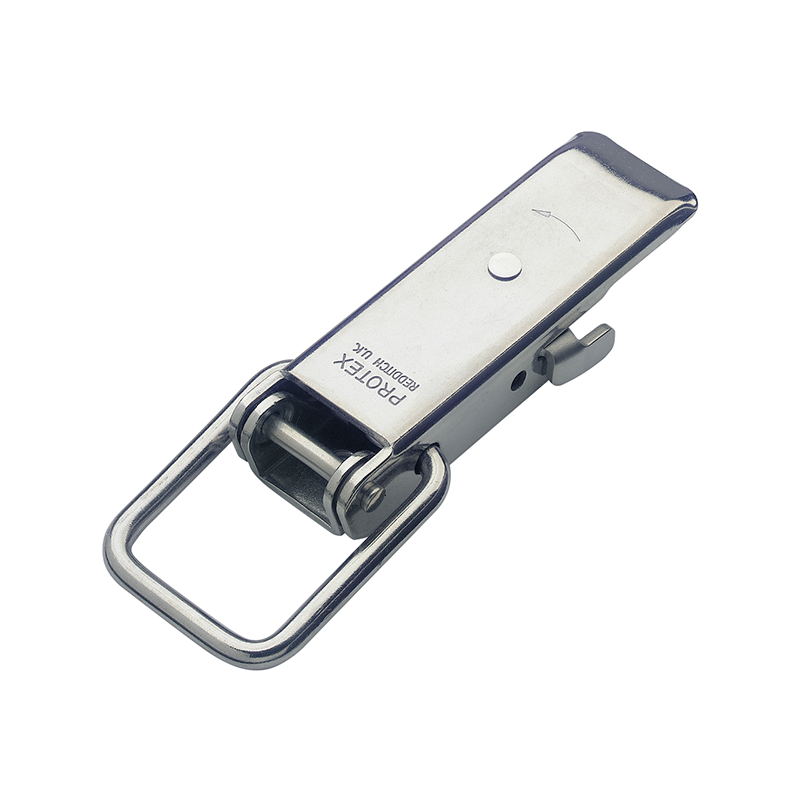 Snaplås, syrefast stål, L=113, B=38, H=18, ikke justerbar