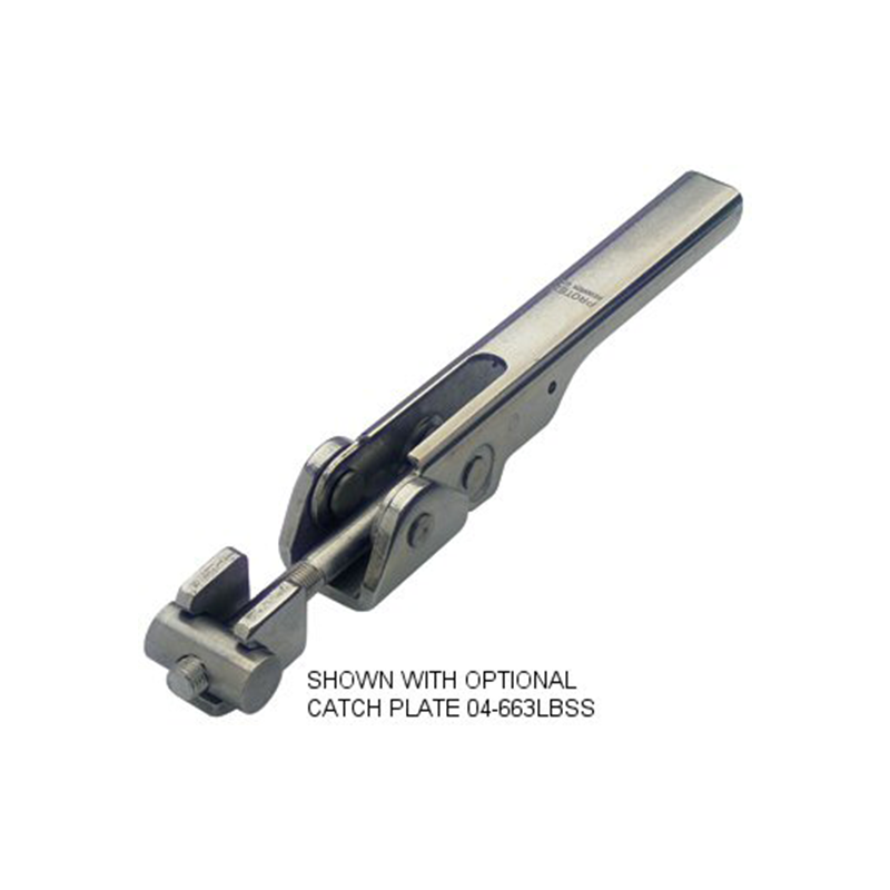 Snaplås, rustfrit stål, L=232,5, B=31, H=32,3, justerbar