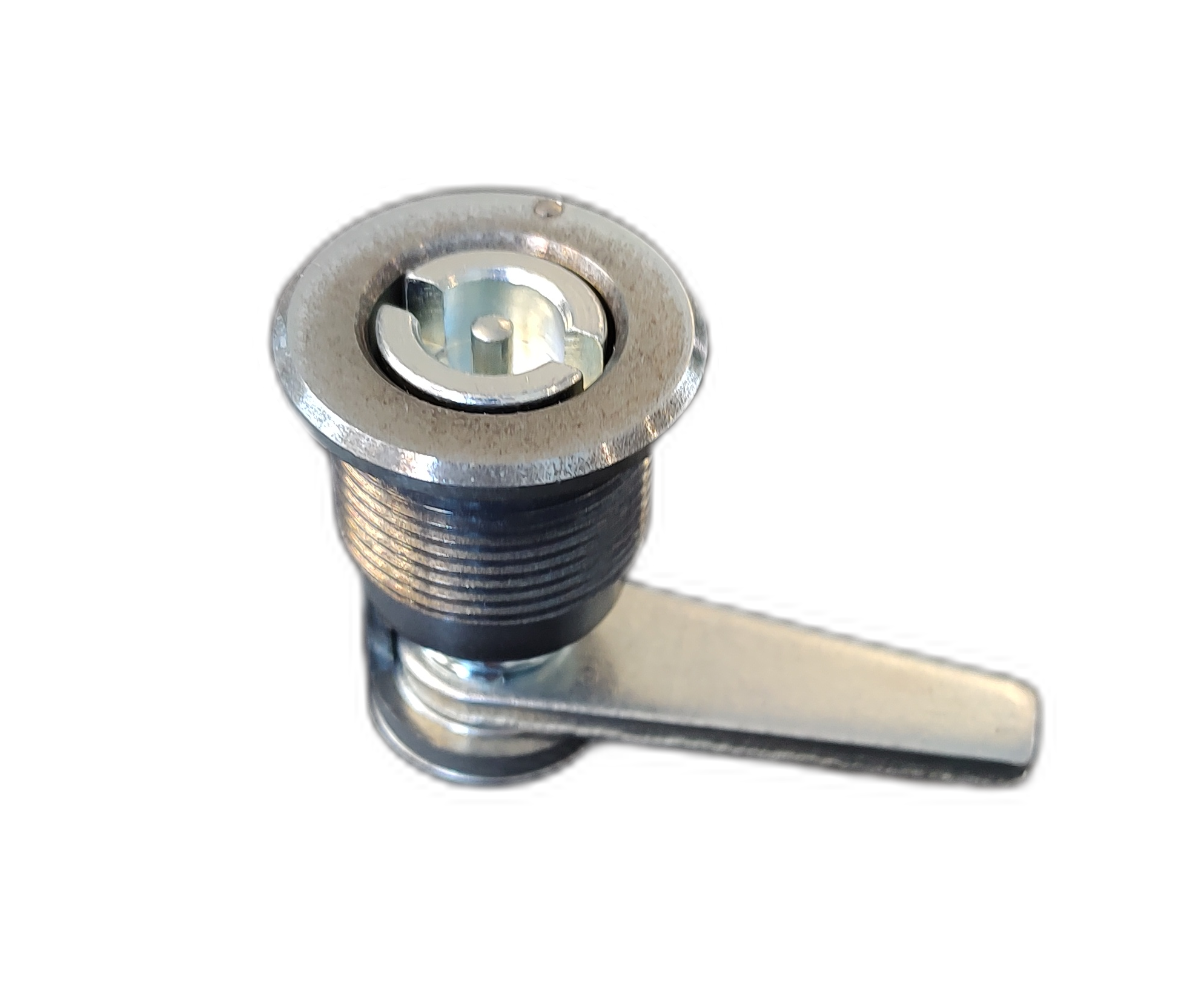 Kompressionslås, indsats 360°+, messing, DIN 3, vandring=7mm, H-mål=23-30mm justerbar