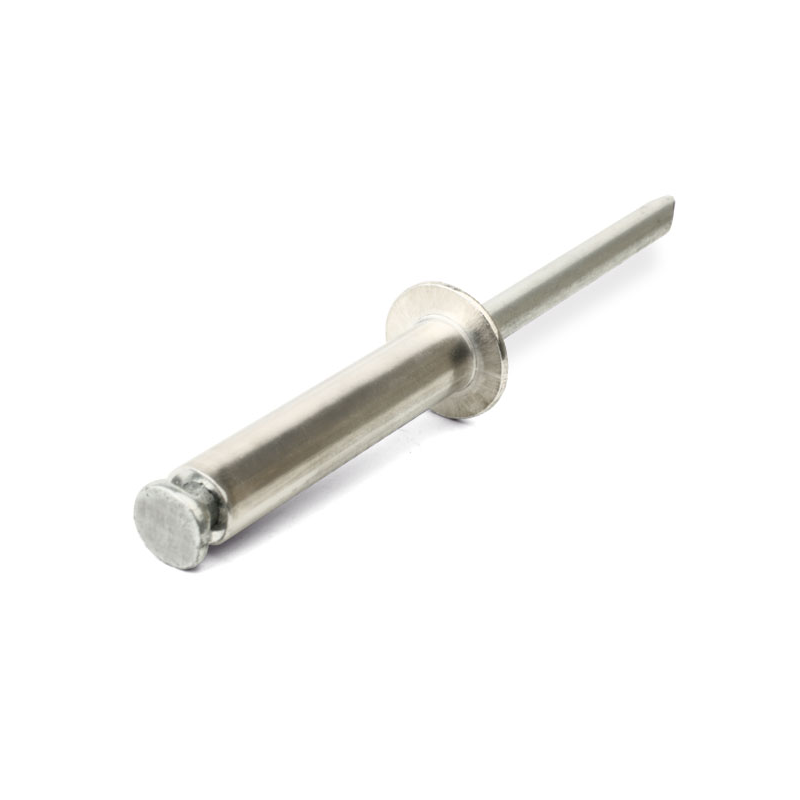 Blindnitte, split, rundhovedet, aluminium, D=4, L=12, min. nitteevne=3