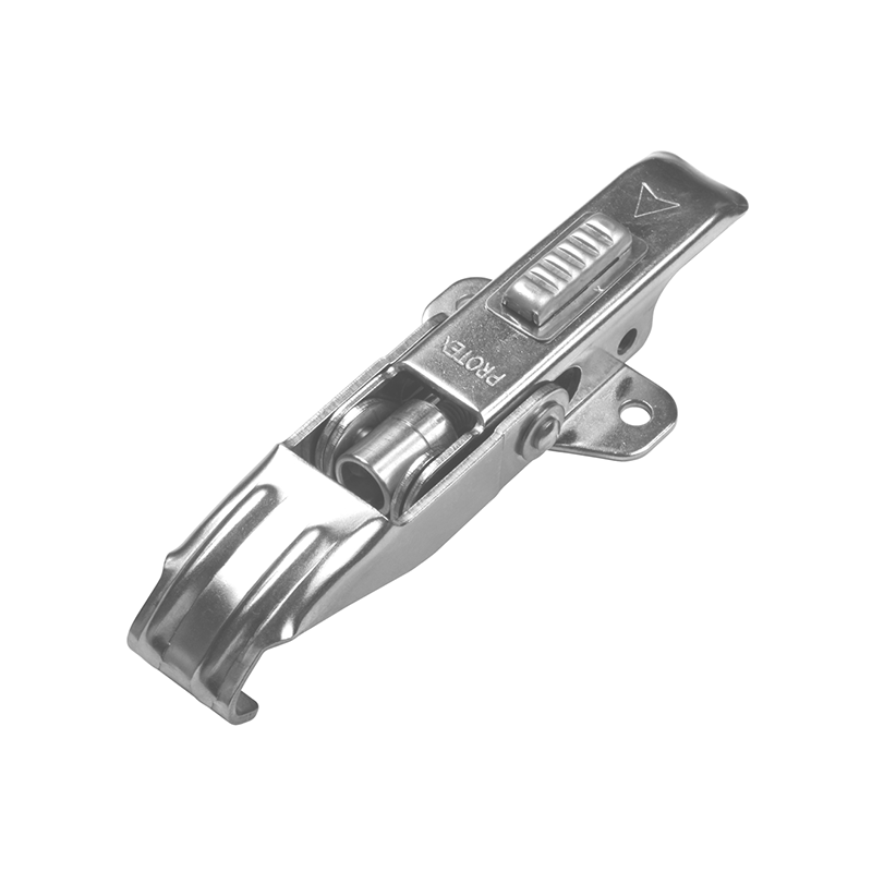 Snaplås, rustfrit stål, L=114, B=40, H=20,7, justerbar