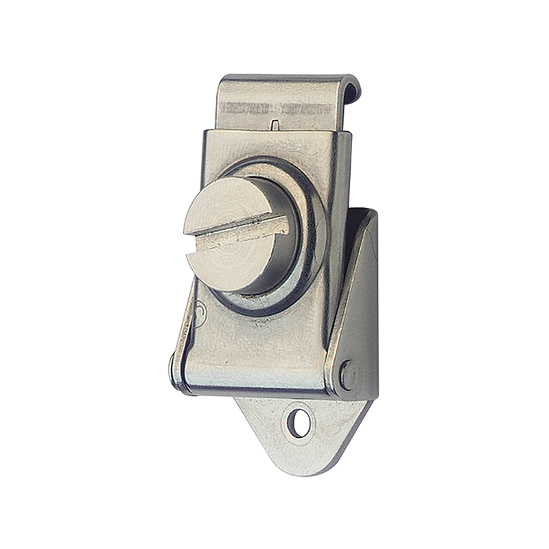 Butterflylås, rustfrit stål, L=47, B=23,9, H=16,8, uden hængelås